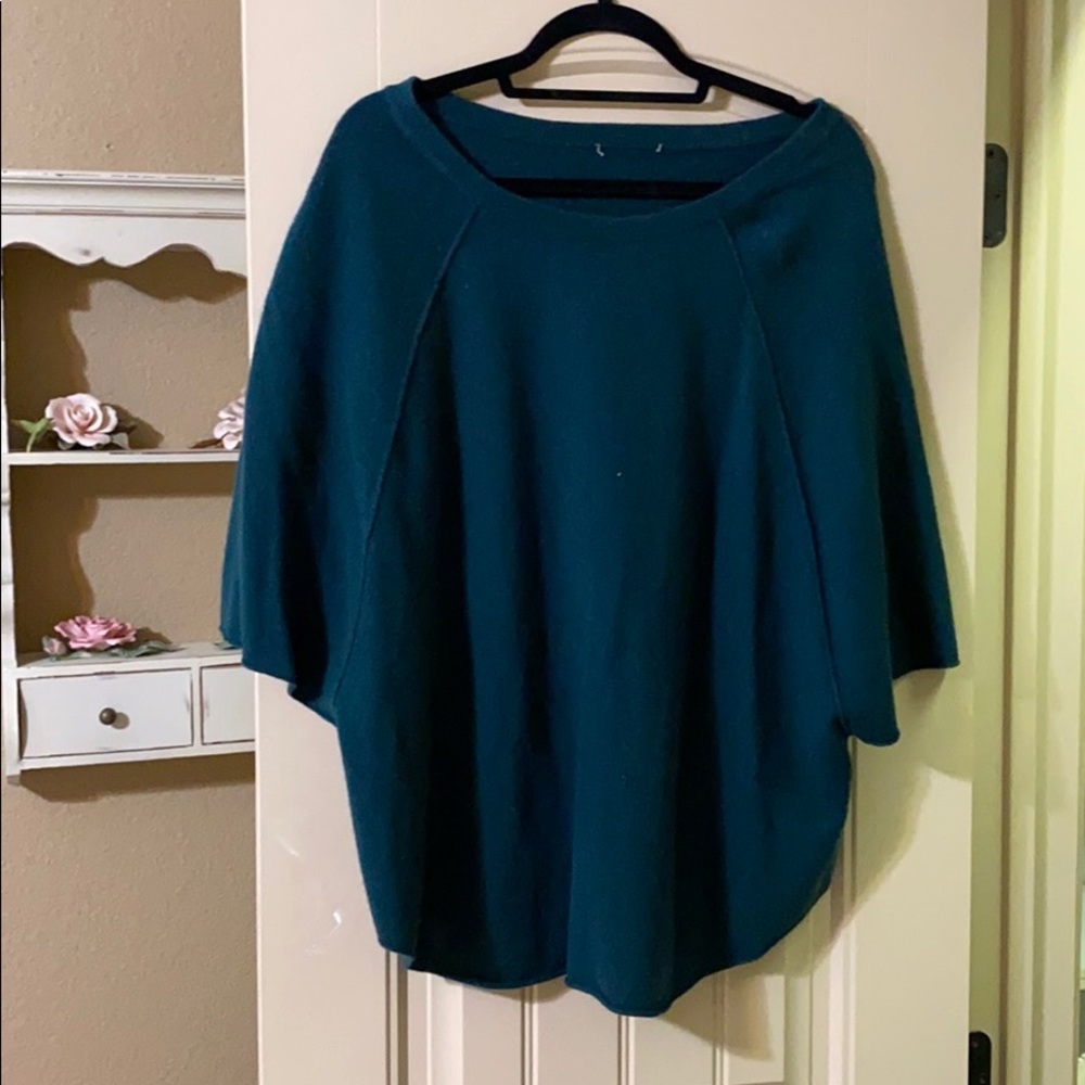 Theory emerald green sweater